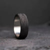 Titanium Forged Carbon Fiber Wedding Band for Men - BerchJewelry