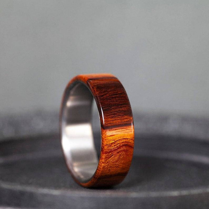 IronWood Titanium Engagement Ring - BerchJewelry